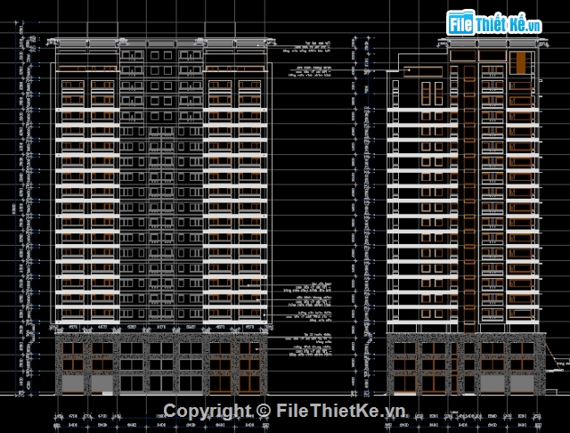 File cad,kiến trúc trung tâm thương mại,lilama,Trung tâm thương mại văn phòng,nhà ở hỗn hợp Lilama